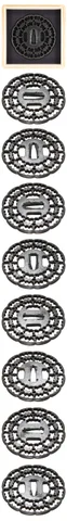 Guarniciones de Tsuba · Kyō-sukashi