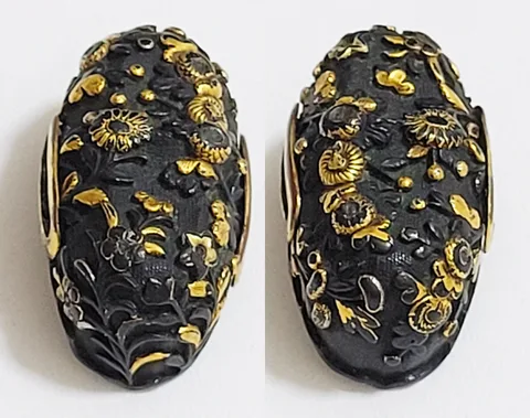 Detalle de Fuchi-kashira · Ko-Mino