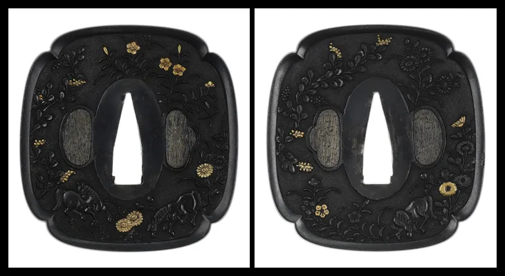 Guarniciones de Tsuba · Mino