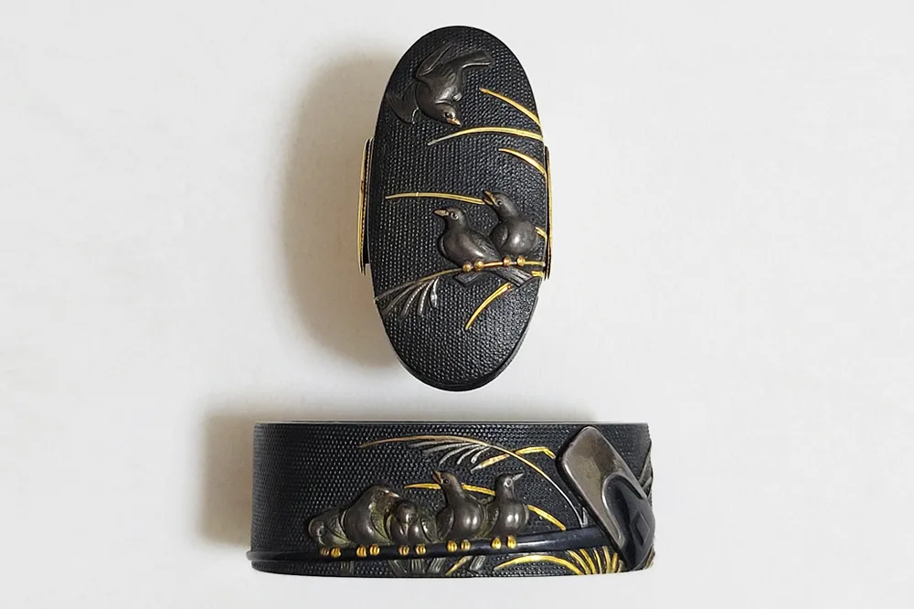 Guarnizioni di Fuchi-kashira · Iwamoto Konkan
