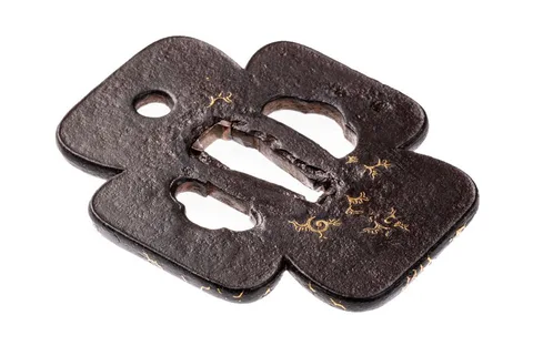 Detail von Tsuba · Higo