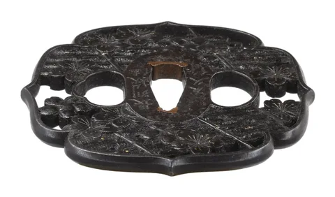 Detail von Tsuba · Tomohisa (Chōshū)