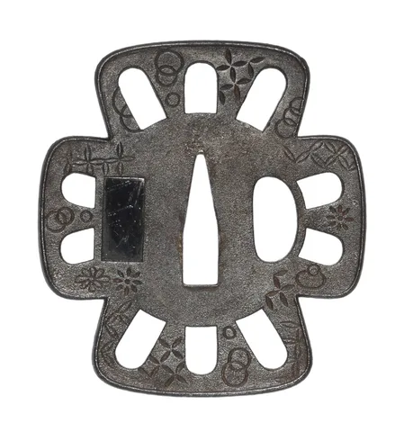 Guarniciones de Tsuba daishō · Norisuke