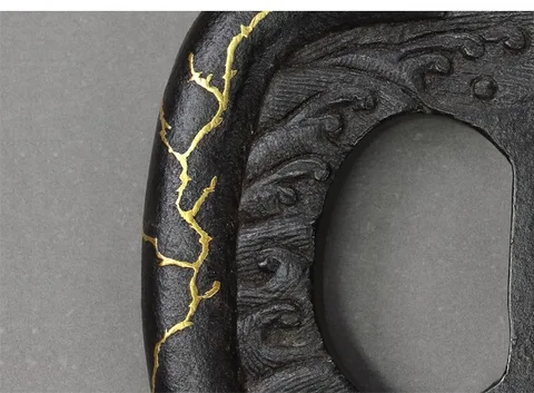 Detail von Tsuba · Suwa Katsumasa (Higo)