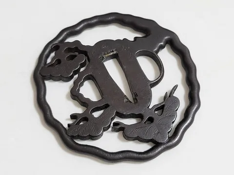 Detail von Tsuba · Kamiyoshi Fukanobu