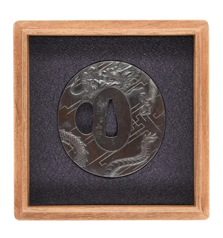 Guarniciones de Tsuba · Oka Tomokata (Chōshū)