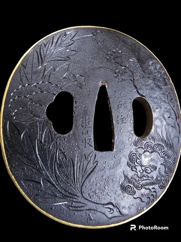 Guarnizioni di Coppia di tsuba daishō · Norichika