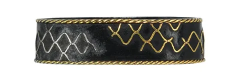 Dettaglio di Fuchi-kashira · Kaga kinkō