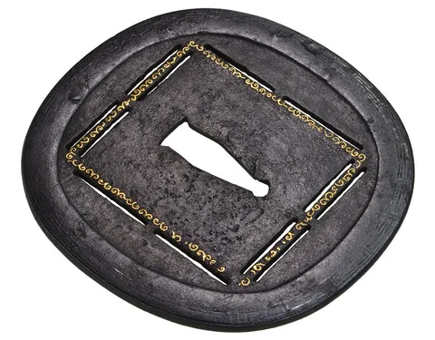 Dettaglio di Tsuba · Umetada