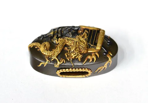 Detail von Fuchi-kashira · Saitō Masaoki