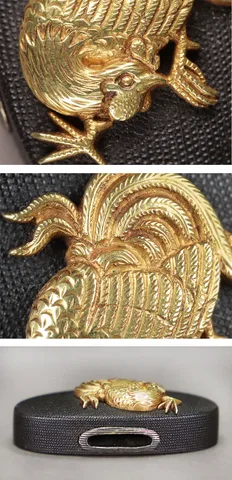 Dettaglio di Fuchi-kashira · Gotō Mitsutaka