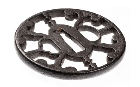 Dettaglio di Tsuba · Owari