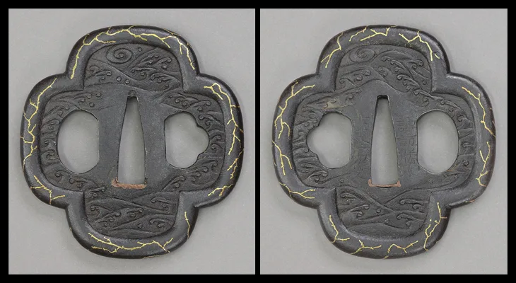Beschläge von Tsuba · Suwa Katsumasa (Higo)