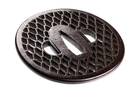 Detalle de Tsuba · Kamiyoshi