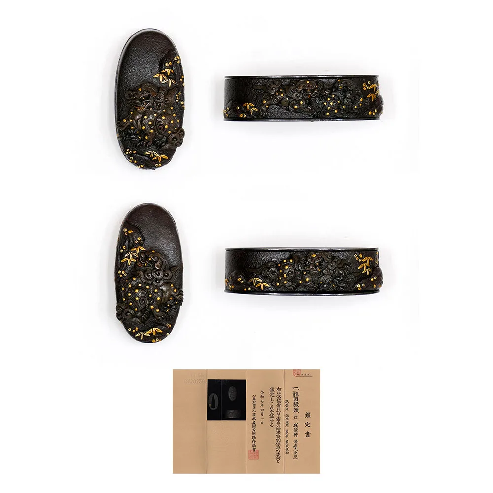 Guarnizioni di Fuchi-kashira daishō · scuola Tetsugendō