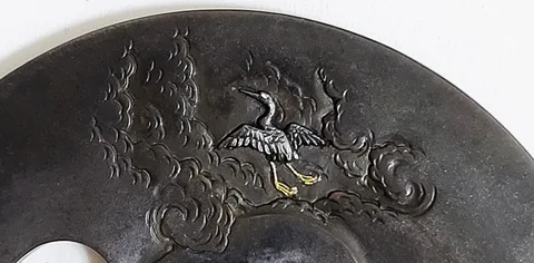 Dettaglio di Tsuba · Ichijōsai Hirotoshi