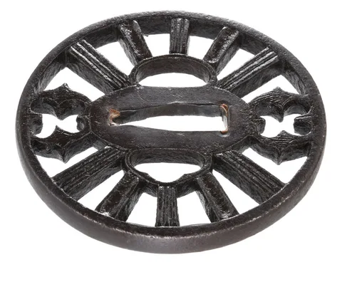 Detalle de Tsuba · Akita Shōami