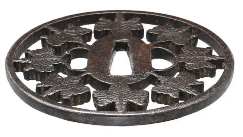 Detail von Tsuba · Shōami