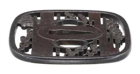 Detail von Tsuba · Chōshū Hisatsugu
