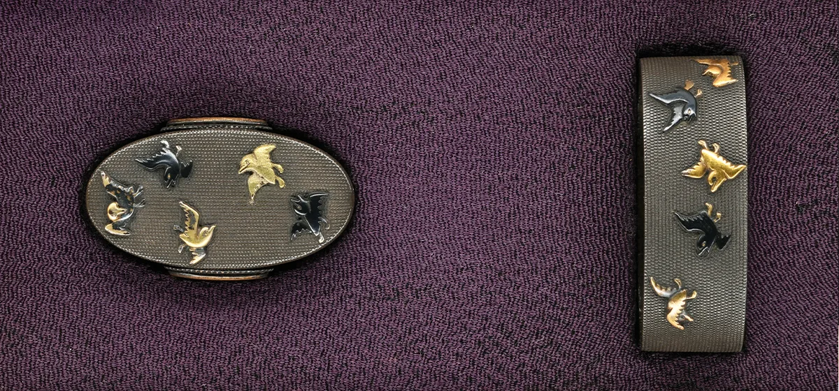 Guarnizioni di Fuchi-kashira · Hōgen Yasuchika