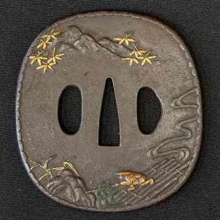 Detalle de Awataguchi Ōmi no Kami Tadatsuna