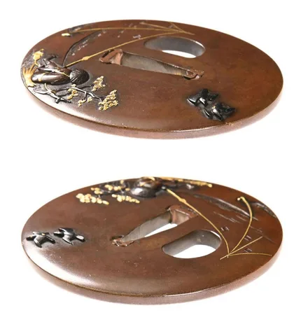 Detalle de Tsuba · Iwamoto Hirotoshi