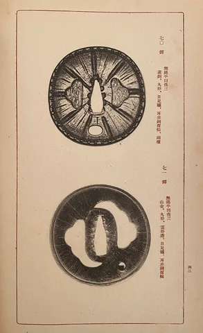 Detalle de Tsuba · Hirata Hikozō