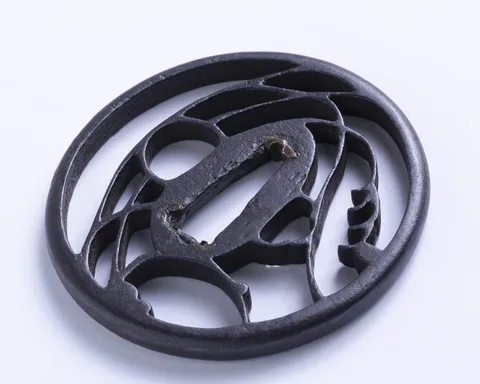 Detalle de Tsuba · Akasaka Tadamasa (2.ª generación)