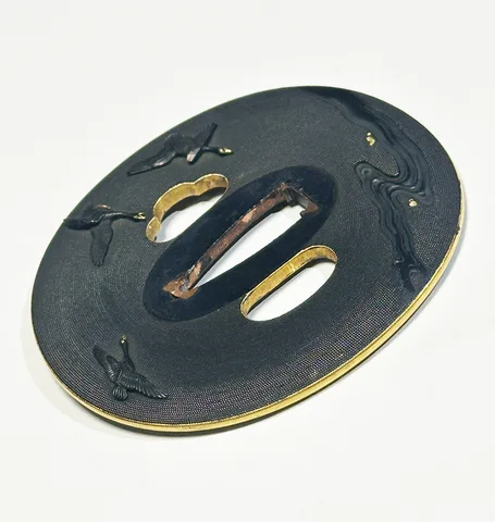 Guarniciones de Tsuba · Kawa Hidekuni (Tenkōdō)