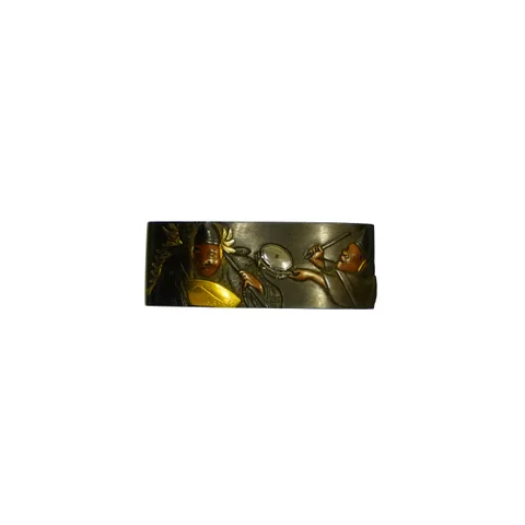 Guarniciones de Fuchi-kashira · Kazuki (escuela Ōmori)