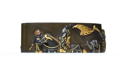 Detail von Fuchi-kashira · Saitō Masaoki