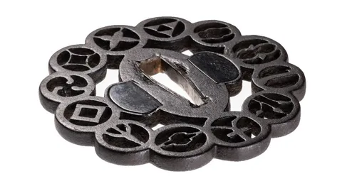 Detalle de Tsuba · Owari