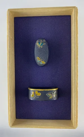 Guarniciones de Fuchi-kashira · Hirata