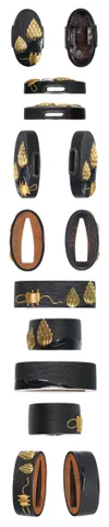 Guarniciones de Fuchi-kashira · Sano Naoyoshi