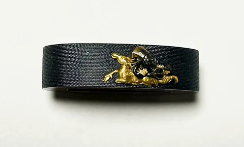 Detalle de Tsuba y fuchi-kashira · Gotō Mitsuaki