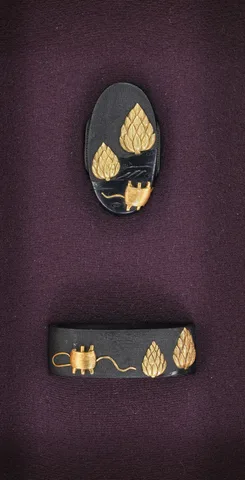 Guarniciones de Fuchi-kashira · Sano Naoyoshi