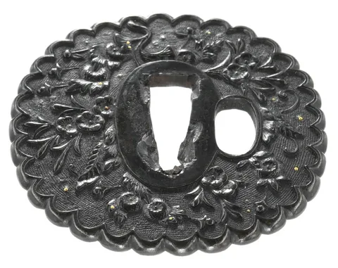 Detail von Tsuba · Ko-Kinkō