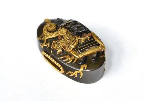 Detail von Fuchi-kashira · Saitō Masaoki