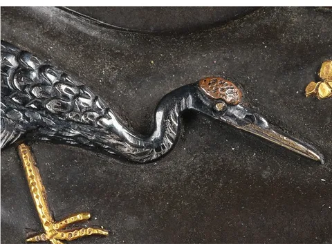 Detalle de Tsuba · Ichijōsai Hirotoshi