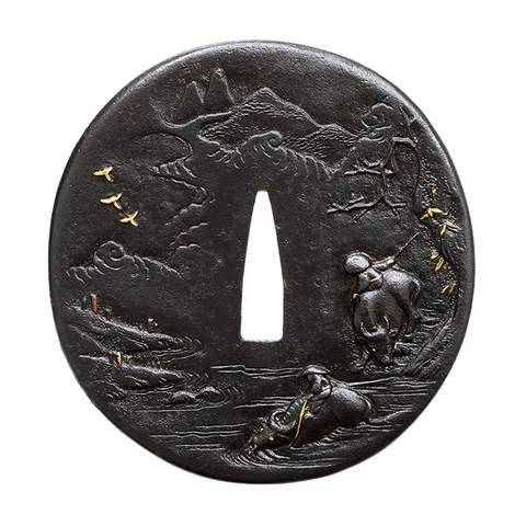 Guarniciones de Tsuba · Aizu Shōami