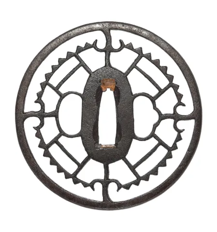 Guarniciones de Tsuba · Kyō-sukashi
