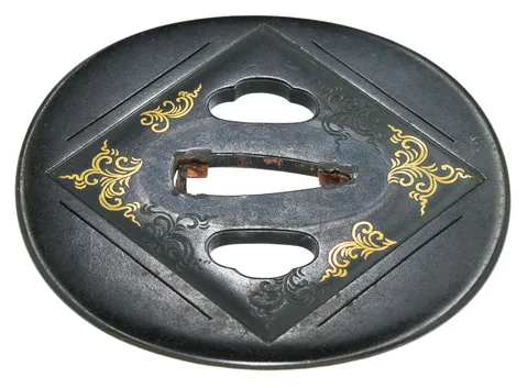 Dettaglio di Tsuba · scuola Umetada
