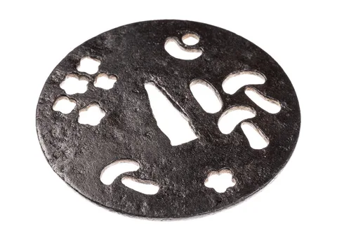 Detalle de Tsuba · Ko-Kacchūshi