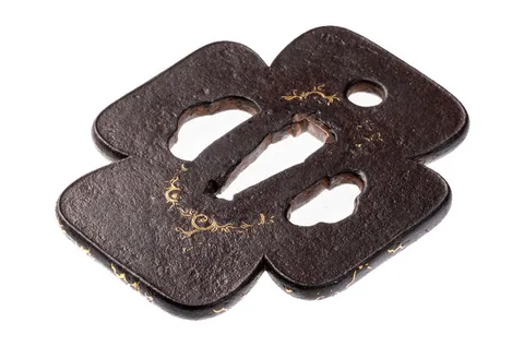 Detail von Tsuba · Higo