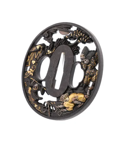 Detail von Tsuba · Nomura Kanetsune