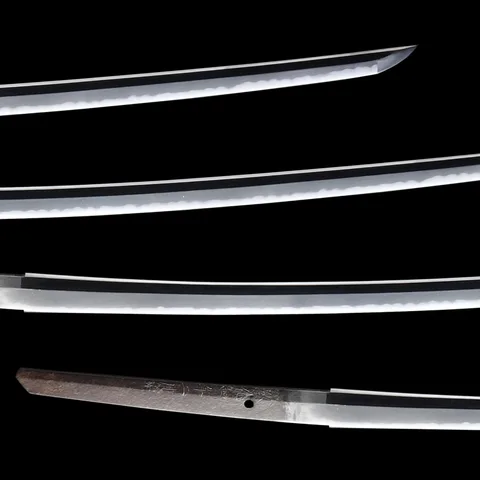 Klinge von Chikugo Aoki Ōmi no Suke Minamoto Kiyohide
