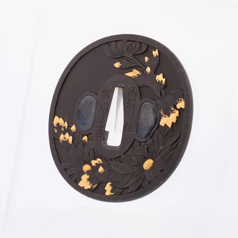 Guarniciones de Tsuba daishō · Suruga Takaoki