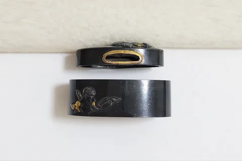 Beschläge von Fuchi-kashira · Mitsuhiro (Tamagawa-Schule)