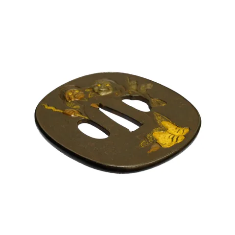 Dettaglio di Tsuba · Harutada