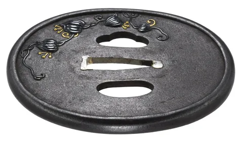 Dettaglio di Tsuba daishō · Furukawa Naohide